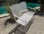 White Riveted Iron Garden Bench by Gustave Serrurier Govy, 1900 For Sale - Image 8 of 8