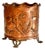 Antique Art Nouveau Sculptural Wine Bottle Holder in Copper & Brass from Carl Deffner, Germany, 1900s For Sale