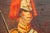 Textile 1930s Stately Ceremonial Guard British Military Soldier on Horse Royal Mews Oil Painting Art Home Wall Decor For Sale - Image 7 of 14