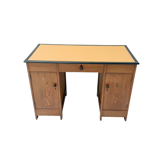 Art Deco Modernist Desk by J.A. Muntendam for L.O.V. Oosterbeek, 1920s For Sale - Image 16 of 17
