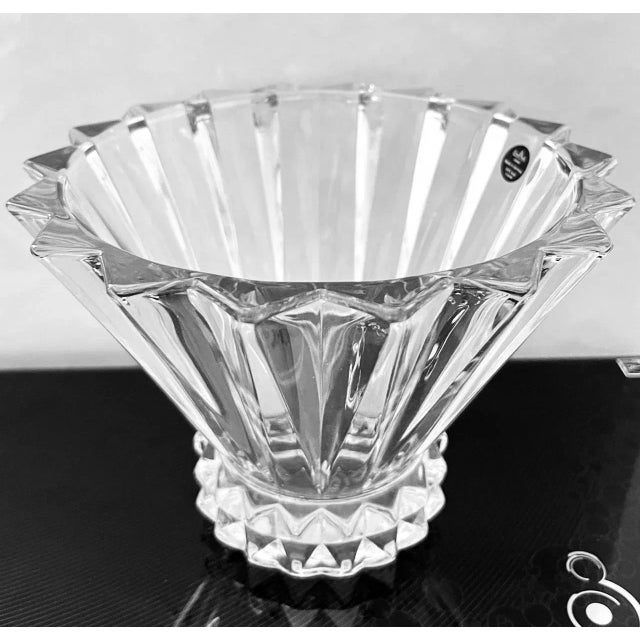 Contemporary 1990s Crystal Fruit Bowl by Rosenthal For Sale - Image 3 of 4