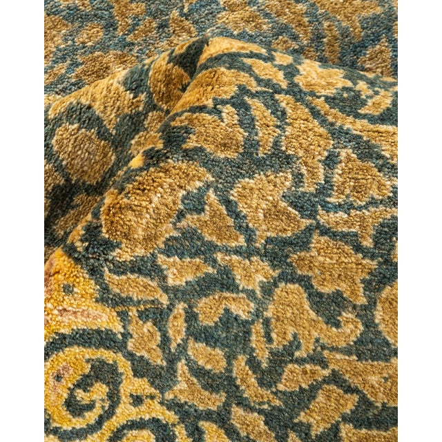 Textile Mogul, One-of-a-Kind Hand-Knotted Area Rug - Brown, 6' 1" x 9' 4" For Sale - Image 7 of 8