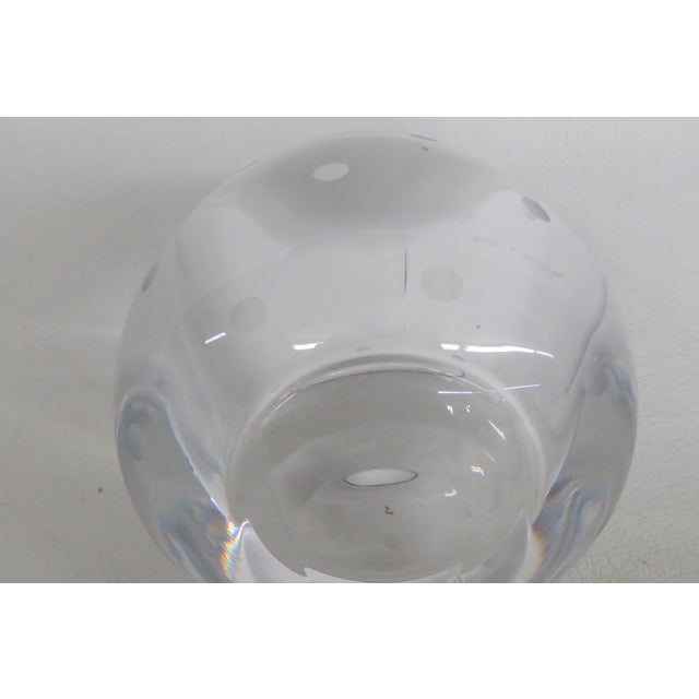 Glass Kate Spade New York Lenox Larabee Dot Crystal Glass Votive Candle Holder 5094b For Sale - Image 7 of 13