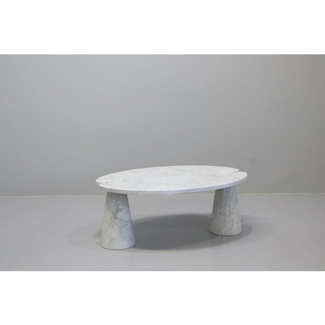 Vintage Carrara Coffee Table by Angelo Mangiarotti, 1975 For Sale - Image 13 of 18