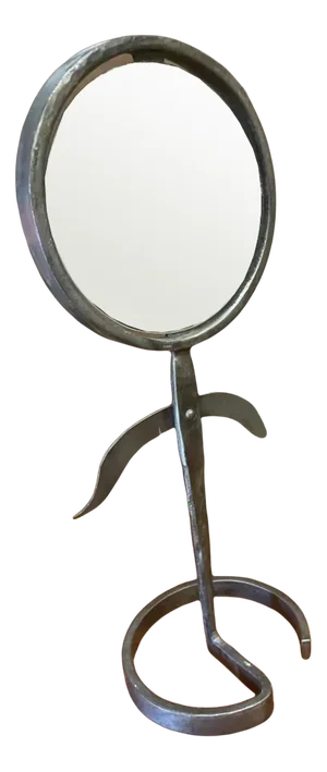 Wrought Iron Table Mirror
