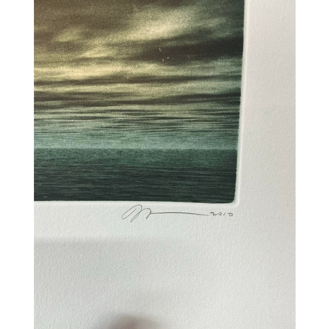 A serene Ted Kincaid original seascape print, beautifully capturing the movement and tranquility of the ocean. This...