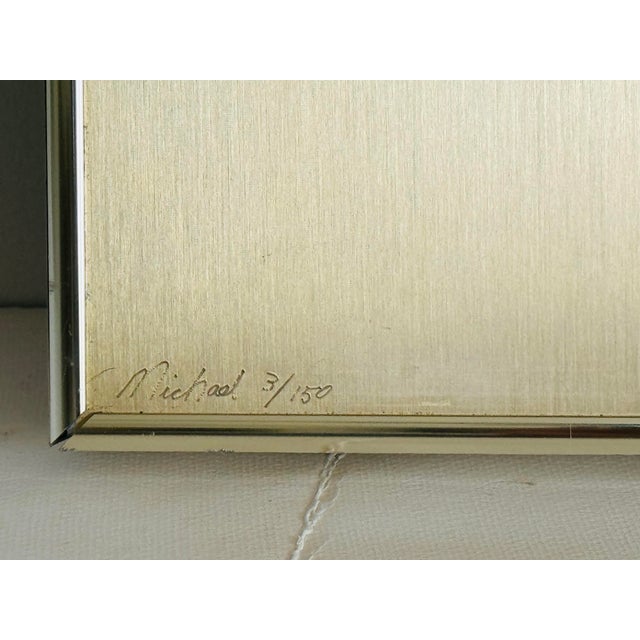 Brutalist Vintage 1970s Brutalist Metal Wall Hanging For Sale - Image 3 of 9