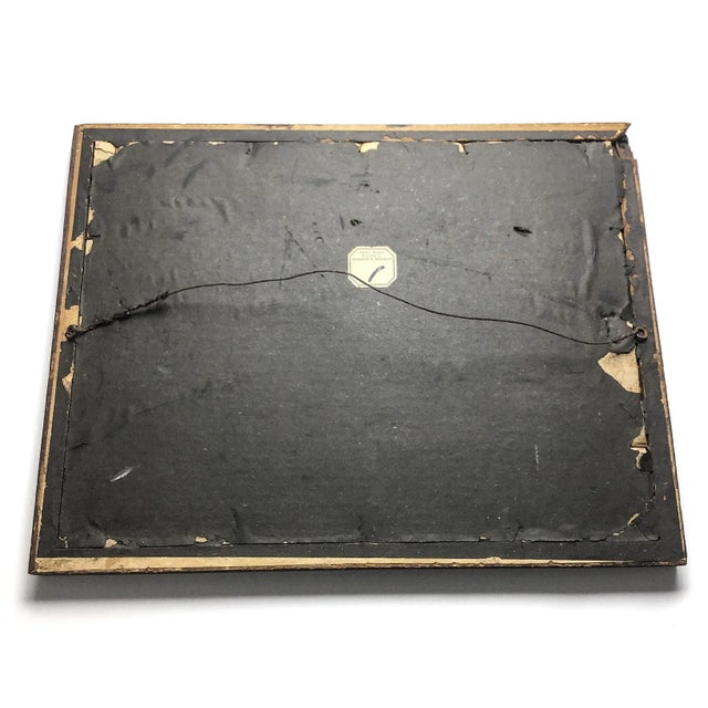 Wood Original Etching or Engraving of the Group of Monks Fishing by Wd Sadler 1908 For Sale - Image 7 of 10