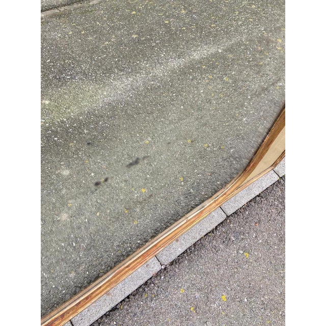 Louis XV French Painted and Gilded Trumeau Mirror For Sale - Image 6 of 18