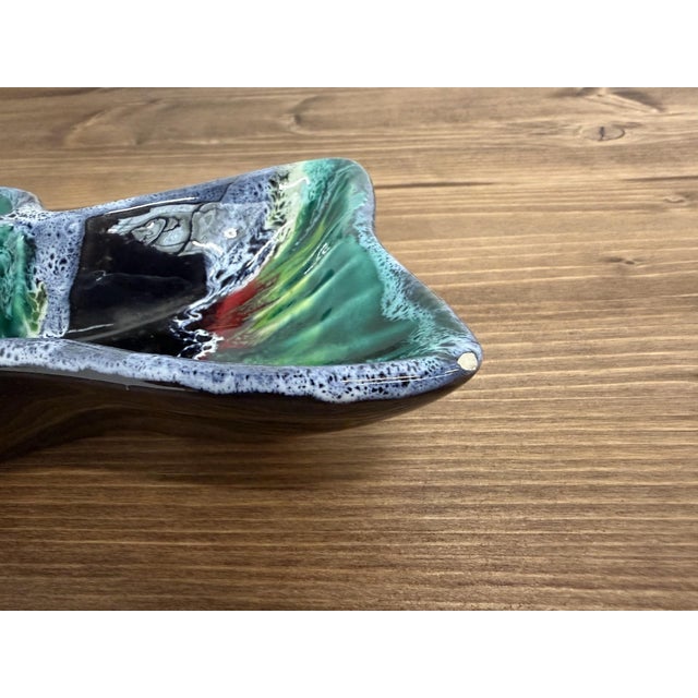 Fish Ceramic Trinket Dish from Vallauris, 1950s For Sale - Image 6 of 10