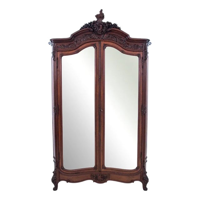 Glass Wardrobe, France, 1890 For Sale