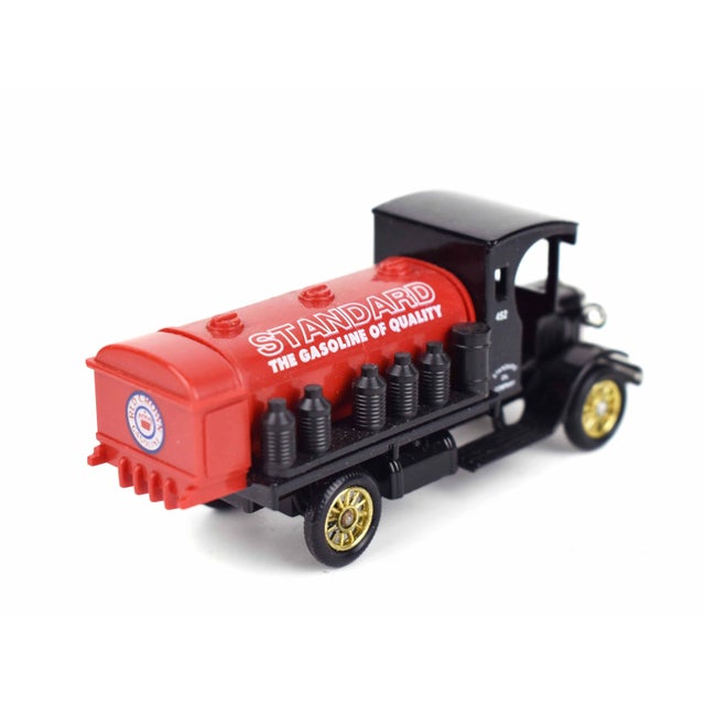 Late 20th Century Lledo Die-Cast Standard Oil & Service Vehicles Set of 3 - Made in England For Sale - Image 14 of 15