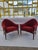 Milo Baughman for Thayer Coggin Pair Milo Baughman Thayer Coggin Walnut Petite Armchairs For Sale - Image 4 of 9