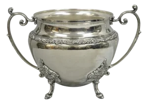 Vintage Victorian Silver Plated Twin Handle Tureen Bar Champagne Chiller Bucket