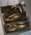 Italian 27/APM Wall Lights in Gold Graniglia Glass from Italamp, 1980s, Set of 3 For Sale - Image 16 of 18