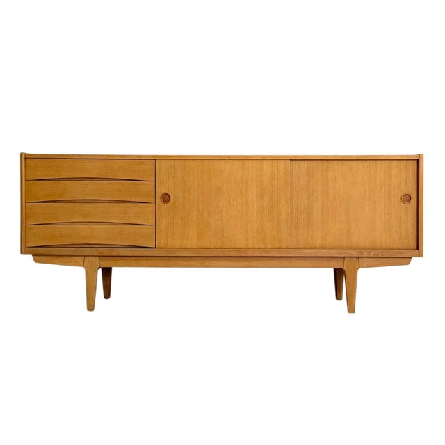 Oak Ulvö Sideboard by Erik Wørts for Ikea, 1960s For Sale - Image 13 of 13
