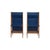 Contemporary Mid 20th Century Pair of French Oak Laminate Tables For Sale - Image 3 of 9