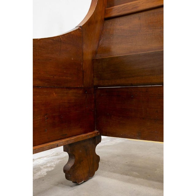 Single Boat-Shaped Bed, 1800s For Sale - Image 12 of 18