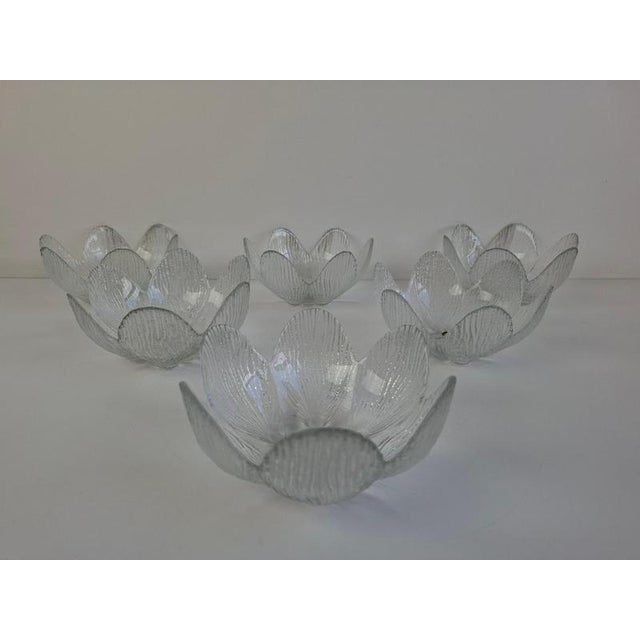 Bohemia Glass Flower Dessert Bowls, Former Czechoslovakia, 1960, Set of 6 For Sale - Image 18 of 18
