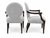 Mid-Century Modern Set of 8 Vintage Dining Chairs in the Manner of Donghia "Casper" For Sale - Image 3 of 4