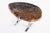 2020s One Slab Living Edge Petrified Wood Console Table W Stainless Stand 53 For Sale - Image 5 of 6