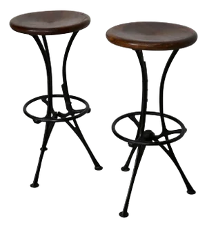 Set of Italian Industrial Workshop Stools
