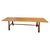 Brown Andrianna Shamaris Impressive Hand Carved Teak Wood Dining Table or Console For Sale - Image 8 of 18