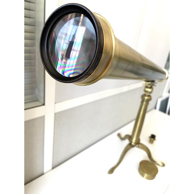 Antique Astronomical Celestial Telescope, France, 1890s For Sale - Image 6 of 18