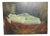 Unknown, Reclining Nude Woman, 1950s, Oil on Canvas For Sale