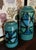 Mid-Century Modern Mid 20th Century Italian Bitossi Vetrata Glaze Vases; Matched Pair, Models 941b and 942b For Sale - Image 3 of 17