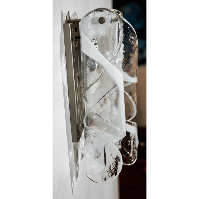 Murano Art Glass Wall Sconce For Sale In Los Angeles - Image 6 of 10