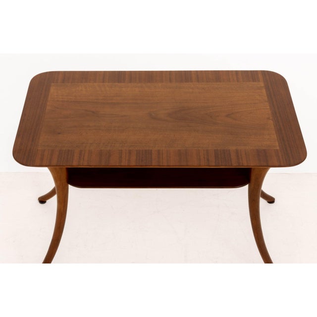 Widdicomb t.h. Robsjohn-Gibbings X Widdicomb Walnut Table For Sale - Image 4 of 10