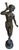 20th Century Bronze Nude Faun and Urban Scugnizzo Sculptures, Set of 2 For Sale - Image 5 of 8