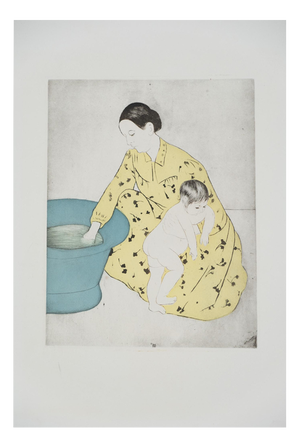 Mary Cassatt, The Child's Bath, Engraving
