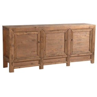 Brown Wooden Sideboard, 1900s For Sale