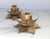 Mid 20th Century Pair of Vintage Brass Holly Leaf Taper Candle Holders For Sale - Image 5 of 8