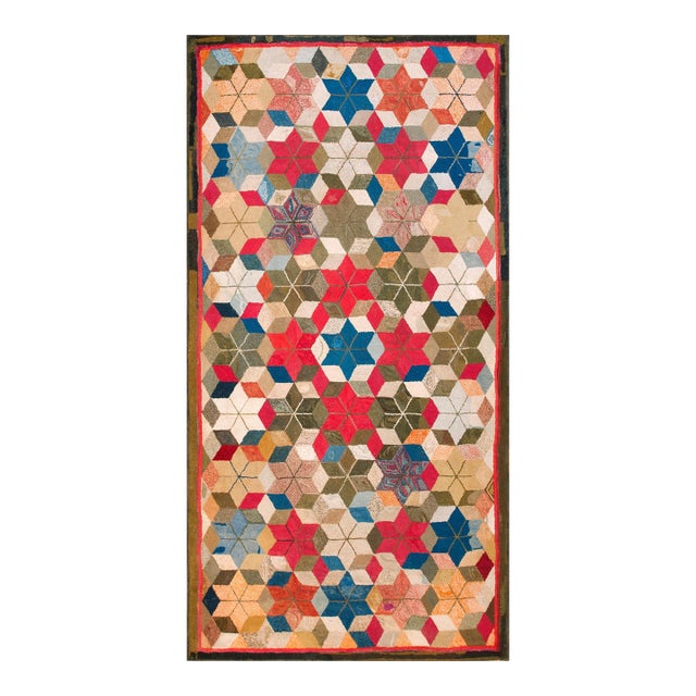 Early 20th Century American Hooked Rug ( 5'8" x 11' - 173 x 335 ) For Sale