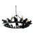 Flock Chandelier by Oly Studio For Sale