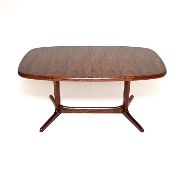 Vintage Danish Extending Dining Table, 1960s For Sale - Image 4 of 10