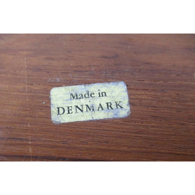 Danish Teak Desk Organizer by Georg Petersens Mobelfabrk A/S For Sale - Image 9 of 9