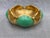Antique H & C Pickard Green 24k Gold Encrusted Tulip Bowl For Sale - Image 9 of 12