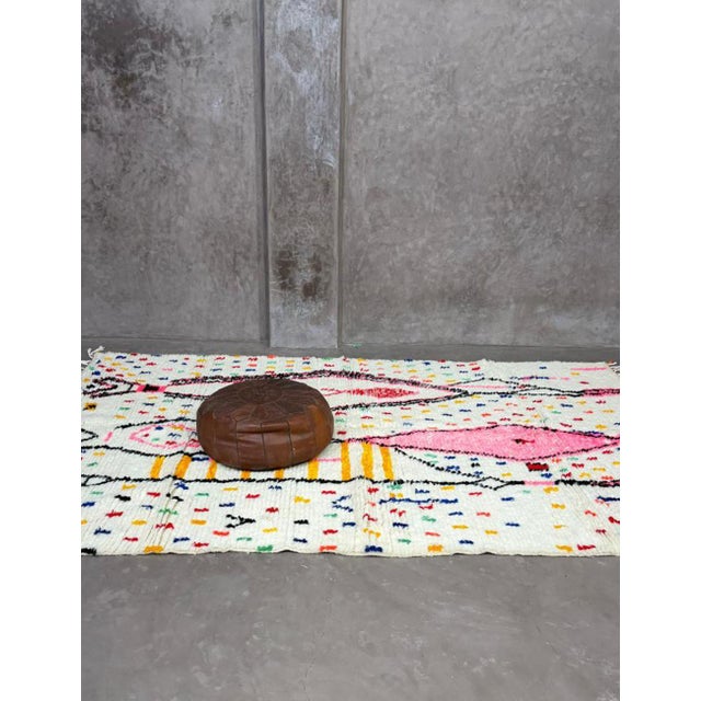 Handwoven Moroccan Azilal Wool Rug - 10.1 X 6.5 Ft For Sale In Cleveland - Image 6 of 8