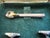 Vintage Gucci Gold Plate Cufflinks & Tie Clip “Circa 1970s” Original Gucci Green For Sale - Image 4 of 16