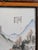 Wood Mid-Century Chinese Republic Period Chinoiserie Porcelain Plaque, Signed For Sale - Image 7 of 11