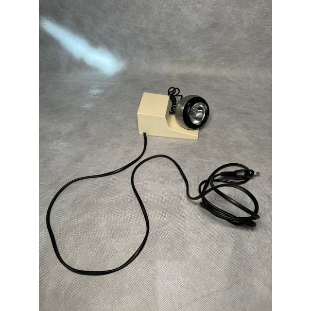 Metal Vintage Minispot Eyeball Magnetic Desk Lamp from Osram, Germany, 1980s For Sale - Image 7 of 10