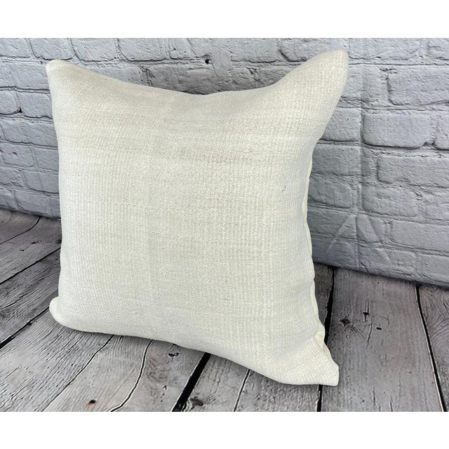 Vintage Pillow Case Turkish Hemp Pillow Decorative Hemp Pillow Dry cleaning only. PILLOW INSERT IS NOT INCLUDED