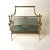 1960s Italian Brass and Smoked Glass Magazine Rack, Italy, 1960s For Sale - Image 5 of 13