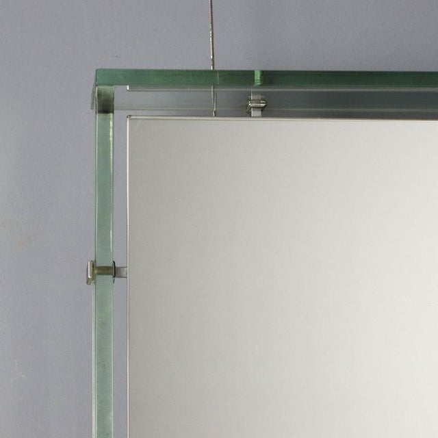 Mid-Century Wall Mirror, 1960s-1970s For Sale - Image 6 of 13