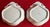 Old 18th C. Paris Porcelain Dihl Et Guerhard Sprig Cornflower Shell Shape Serving Dishes 1790 - 1800 - A Pair For Sale - Image 14 of 15