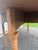 Brown Antique Oak Gate Leg Drop Leaf Table For Sale - Image 8 of 12